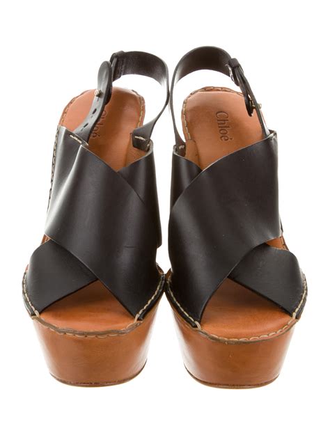 chloe wedge sandals